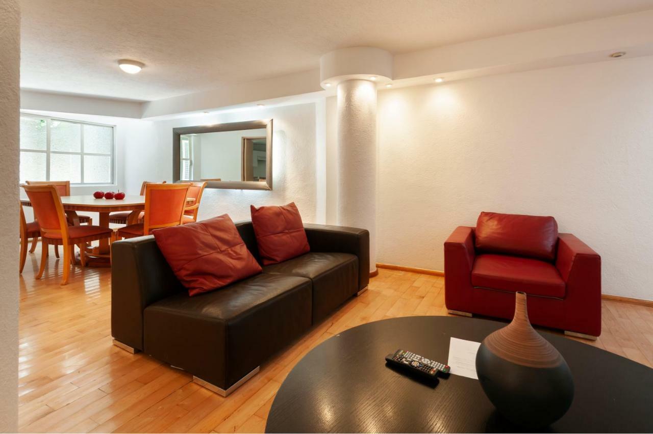 Beautiful Apartment Ahuehuetes Kota Meksiko Bagian luar foto